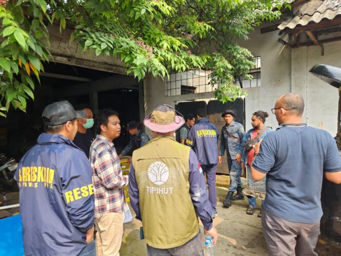 
					Bareskrim dan PPNS Kemenhut Geledah Gudang Satwa Dilindungi di Bekasi, 11 Sanca Hijau Papua Disita