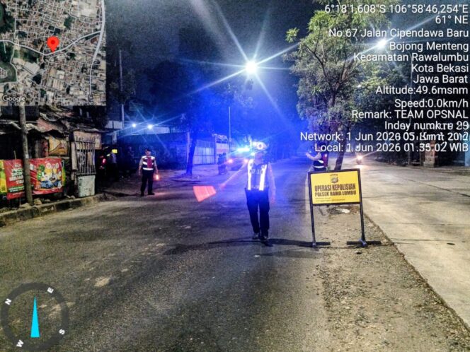 
					Polsek Rawalumbu Perketat Pengamanan Dini Hari, Razia Titik Rawan Begal Berlangsung Humanis dan Kondusif