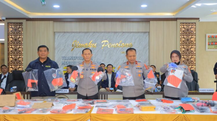 Polda Lampung Berhasil Ungkap 75 Kasus Street Crime dalam 19 Hari, 95 Tersangka Diamankan