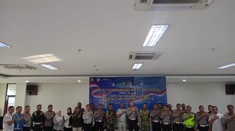 Gelar Rakor Lintas Sektoral, Polres Bekasi Kota Matangkan Operasi Patuh Jaya 2026 Mulai 8 Juni