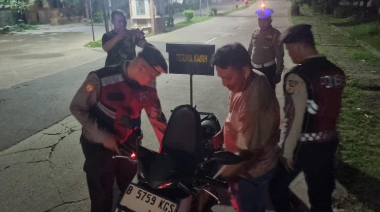 Polsek Bekasi Utara Gelar KRYD dan Patroli Razia Antisipasi Kejahatan Jalanan