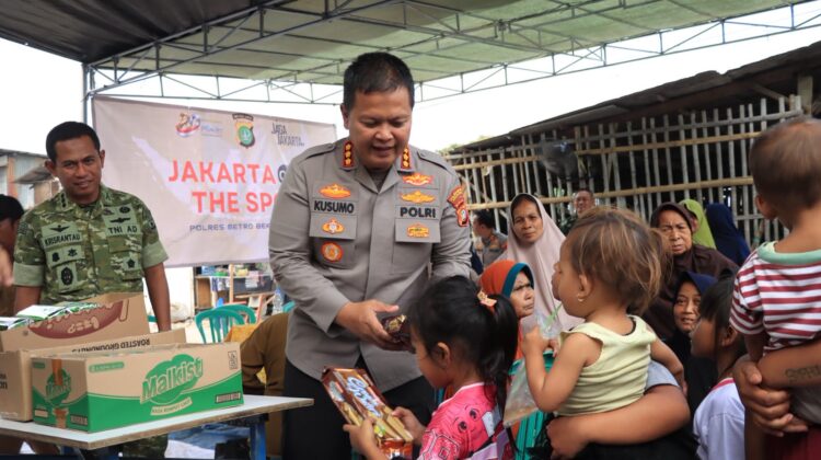 Lewat Jakarta On The Spot, Kapolres dan Dandim Serap Keluhan Warga Perbatasan Sembari Cengkerama Bareng Anak-Anak