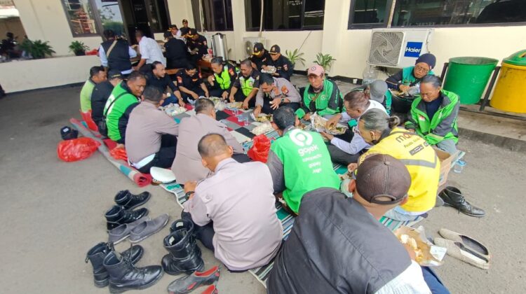 Kapolsek Bekasi Utara Serap Aspirasi warga dan Ojol, Wujudkan Jaga Bekasi On The Spot