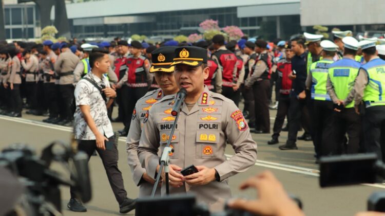 Polda Metro Jaya Siapkan 6.088 Personel, Kapolda Ingatkan Aksi Mahasiswa Dilayani Humanis