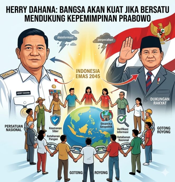 
					Herry Dahana: Persatuan Nasional Menjadi Kunci Menghadapi Tantangan Global