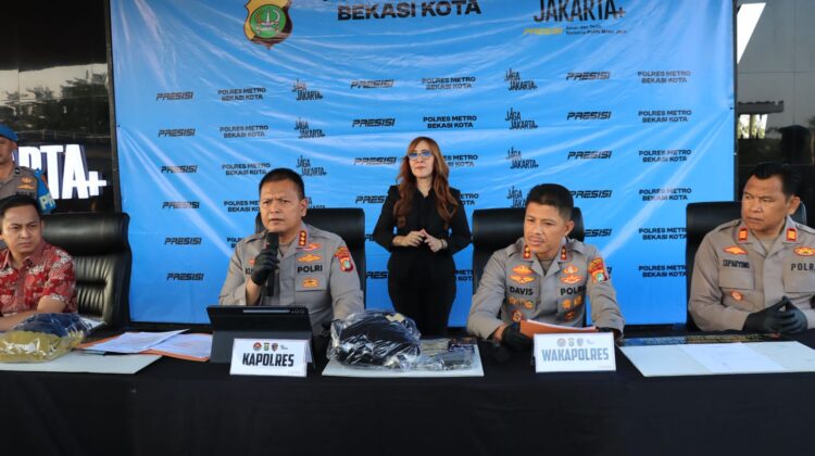 Polres Metro Bekasi Kota Ungkap Pencurian Rumah Kosong di Mustika Jaya Kota Bekasi
