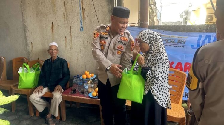 Jaga Jakarta On The Spot Kapolsek Bekasi Barat Ajak Warga Bintarajaya Aktifkan Siskamling dan Cegah Tawuran