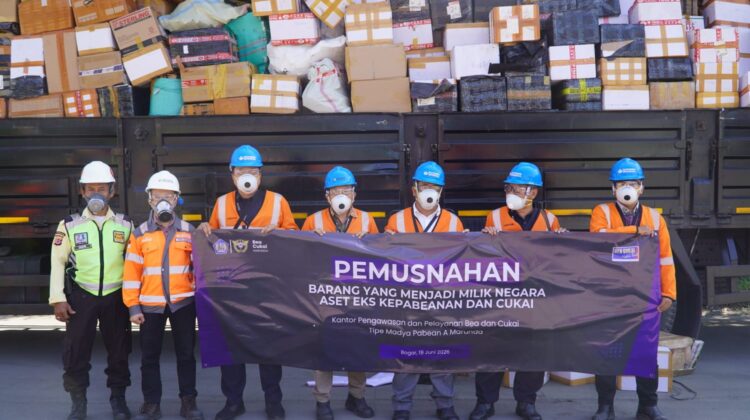 Jutaan Rokok Ilegal hingga Kosmetik Dimusnahkan, Bea Cukai Marunda Tegaskan Komitmen Penegakan Hukum