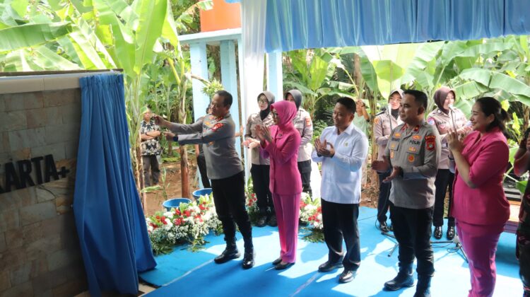 Polda Metro Jaya Resmikan Fasilitas Air Bersih di Bojongsari Depok, 815 Warga Terbantu