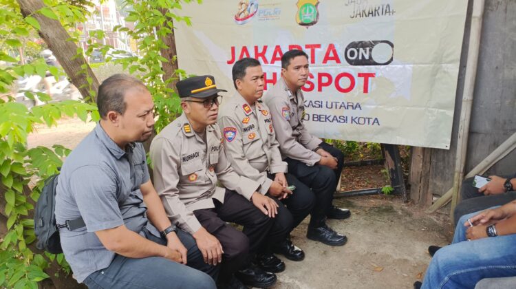 Wakapolsek Bekasi Utara Laksanakan Jaga Jakarta On The Spot di Kelurahan Perwira