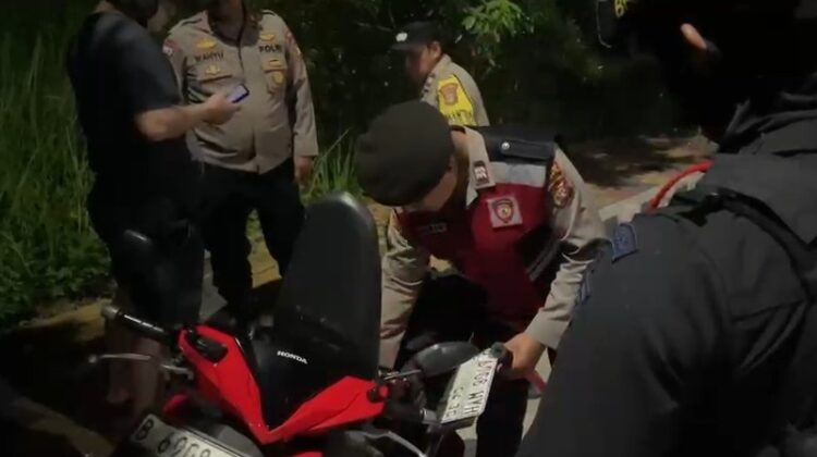 Brimob Metro Jaya Gagalkan Aksi Curanmor Saat Patroli Malam di Tangerang
