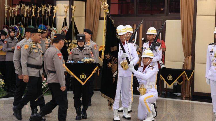 Jelang Hari Bhayangkara ke-80, Polri Gelar Upacara Penyucian Panji Rastra Sewakottama