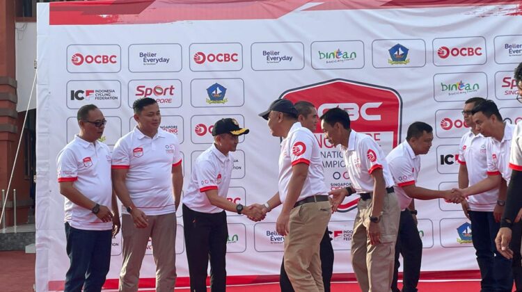 Danlanal Bintan Hadiri Pelepasan Atlet OCBC Singapore National Road Championship 2026