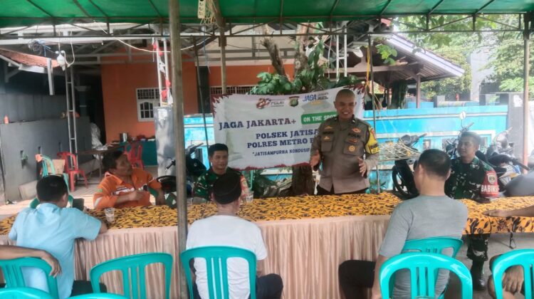 Kapolsek Jatisampurna Gelar Jaga Jakarta On The Spot Bersama Warga Jatirangga