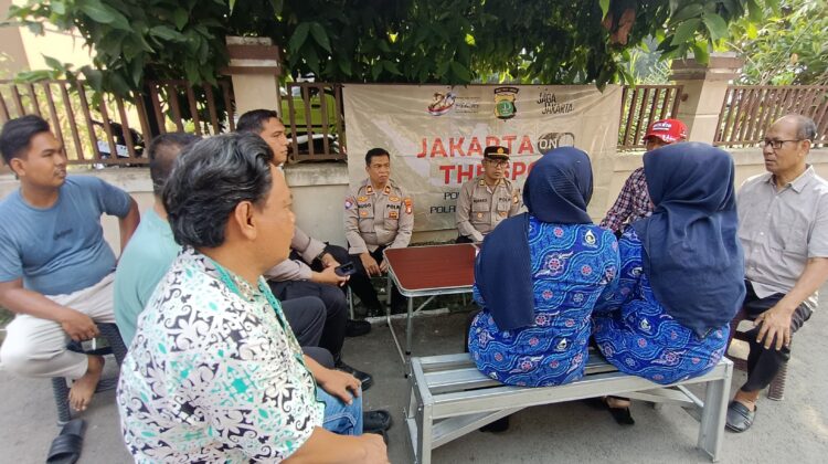 Wakapolsek Bekasi Utara Laksanakan Jaga Jakarta On The Spot di Kelurahan Perwira