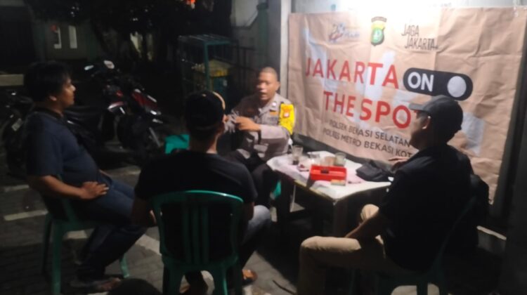 Polsek Bekasi Selatan Gelar Jakarta On The Spot, Serap Aspirasi Warga Pekayon Jaya Perkuat Sinergi Jaga Kamtibmas