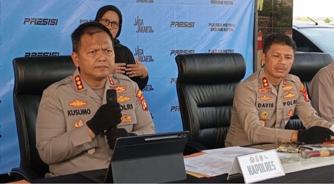 
					Polres Metro Bekasi Kota Ungkap Dua Kasus Curanmor, Salah Satunya Dilakukan Karyawan Terhadap Majikannya Sendiri