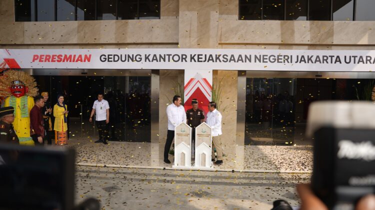Dandim 0502/Jakarta Utara Hadiri Peresmian Gedung Kejaksaan Negeri Jakarta Utara