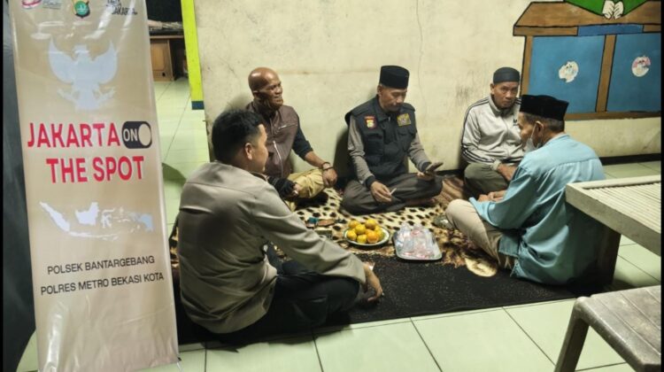 Polsek Bantargebang Gelar Jaga Jakarta On The Spot, Serap Aspirasi Warga Cikiwul Perkuat Sinergi Kamtibmas