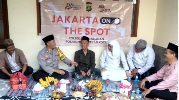 Jaga Jakarta On The Spot: Polsek Bekasi Selatan Ajak Tokoh Masyarakat dan Tokoh Agama Perkuat Kamtibmas