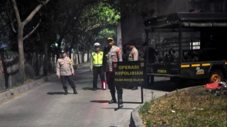 Jakarta On The Spot, Polsek Bekasi Selatan Gelar Razia Stasioner Dini Hari