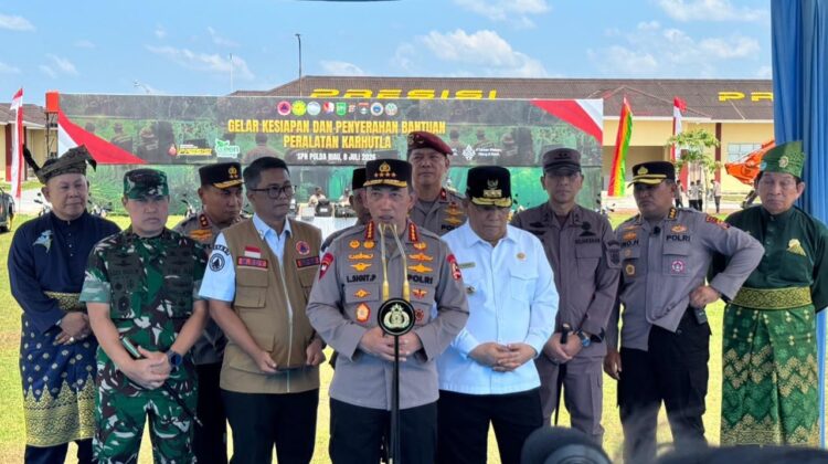 Kapolri Instruksikan Optimalkan Penanganan Karhutla di Riau