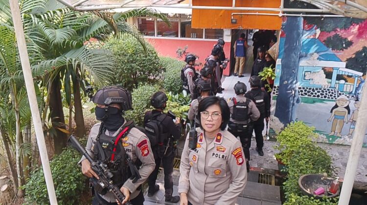 Polisi Gerak Cepat Tangani Ancaman Bom di SDN di Jaksel