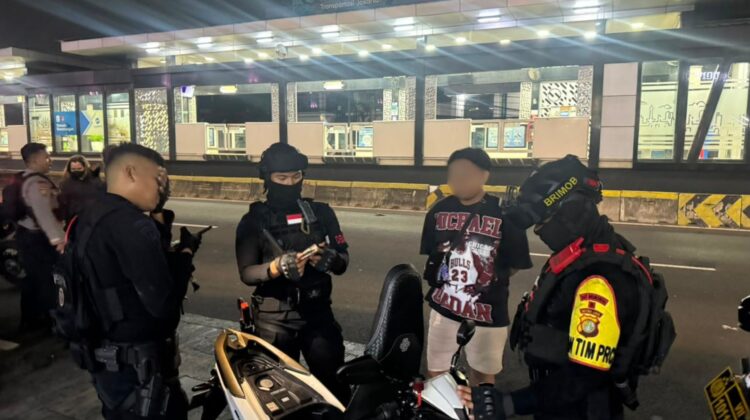 Brimob Polda Metro Jaya Respon Cepat Laporan Masyarakat, Balap Liar di Jakarta Timur Berhasil Dibubarkan