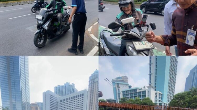 BRI Sudirman 1 Kembali Gelar Jumat Berkah, Berbagi Kepedulian untuk Pengemudi Ojek Online