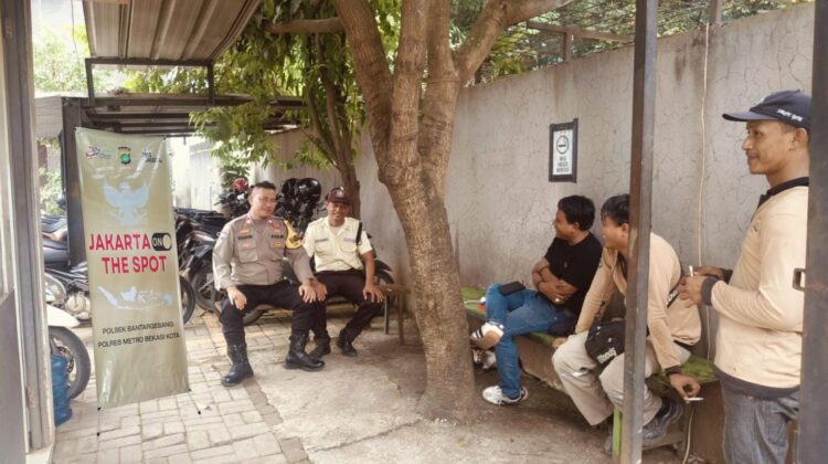 Jaga Jakarta On The Spot, Polsek Bantar Gebang Serap Aspirasi Warga Cimuning Perkuat Sinergi Kamtibmas