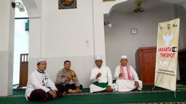 Jaga Jakarta On The Spot, Polsek Bantargebang Serap Aspirasi Warga Mustikasari dan Perkuat Sinergitas Kamtibmas