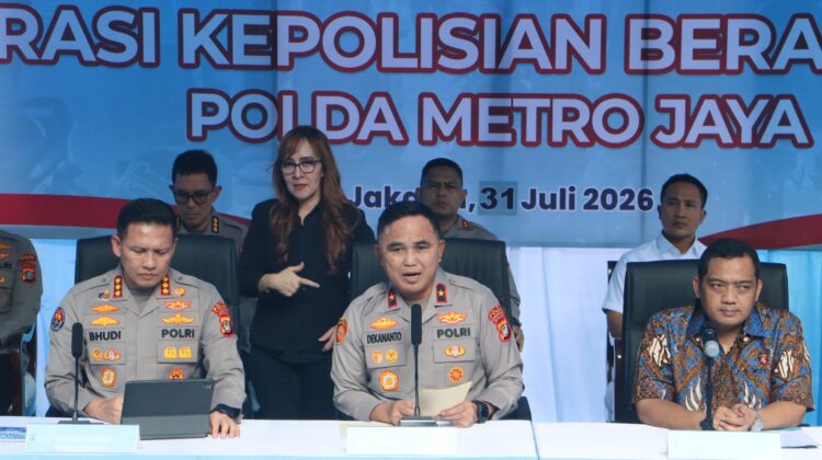 Operasi Berantas Jaya 2026, Polda Metro Jaya Ungkap 769 Kasus Curanmor