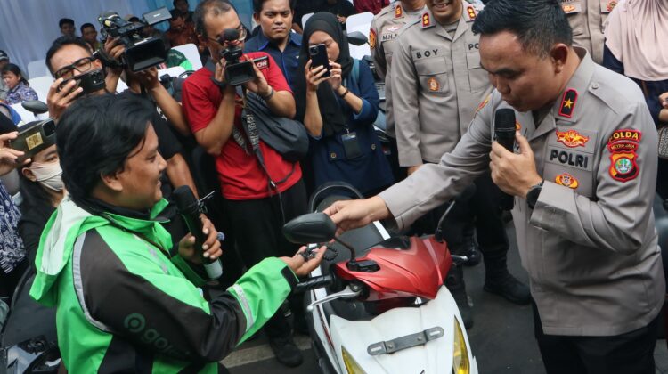 Polda Metro Jaya Kembalikan 67 Kendaraan kepada Pemilik yang Sah
