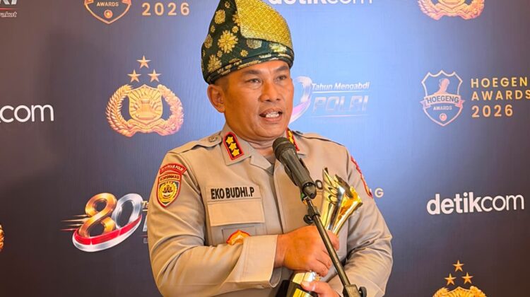 Kombes Pol Eko Budhi Purwono Raih Hoegeng Awards 2026 Kategori Polisi Berdedikasi Lewat Program Green Policing