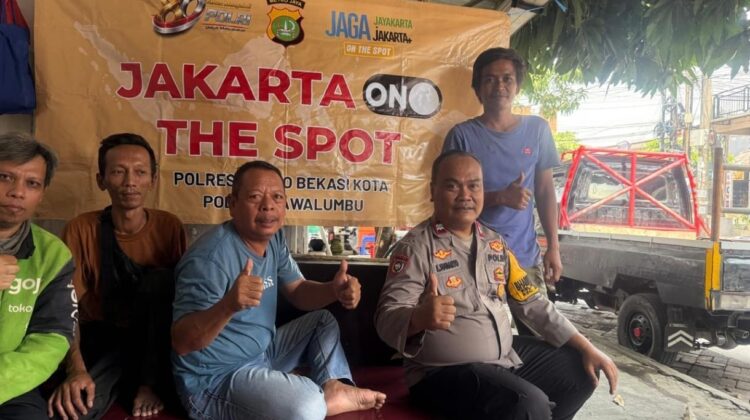 Polsek Rawalumbu Ajak Masyarakat Pengasinan Perkuat Sinergi Jaga Kamtibmas