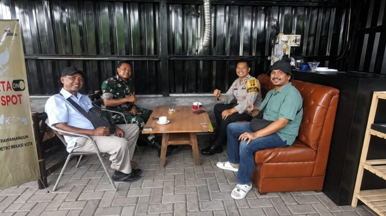 Jaga Jakarta On The Spot di Mustikasari, Polsek Bantargebang Serap Aspirasi Warga Perkuat Sinergitas Kamtibmas