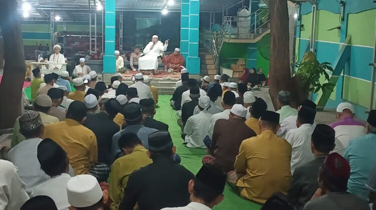 Silaturahmi Kamtibmas Kapolsek Bekasi Barat Hadiri Pengajian Majelis Taklim As Salmaniyah Bintara