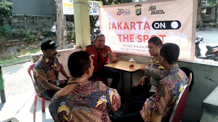 Jaga Jakarta On The Spot: Polsek Bekasi Selatan Bangun Keamanan Dari Kedekatan Dengan Warga