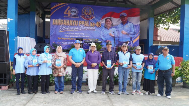 Semarak HUT Ke-40, PPAL Gelar Olahraga Bersama Rayon Depok Pererat Silaturahmi dan Kebersamaan