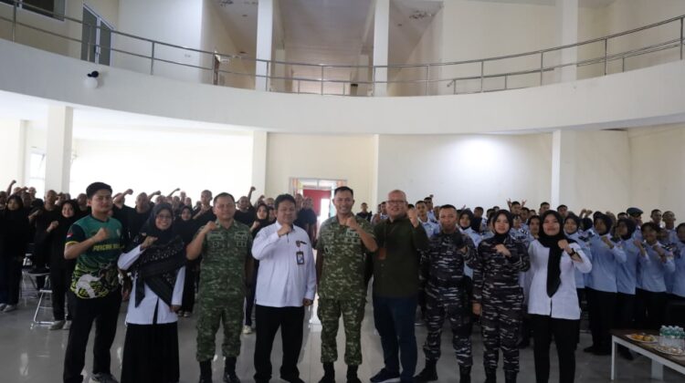 Siapkan Generasi Teknokrat Maritim, Danlanal Dumai Bekali Taruna Poltek Kelautan dan Perikanan Dengan Wawasan Kebangsaan